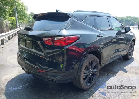 2021 Chevrolet Blazer Fwd Rs из США, поврежденный, VIN 3GNKBERSXMS552535